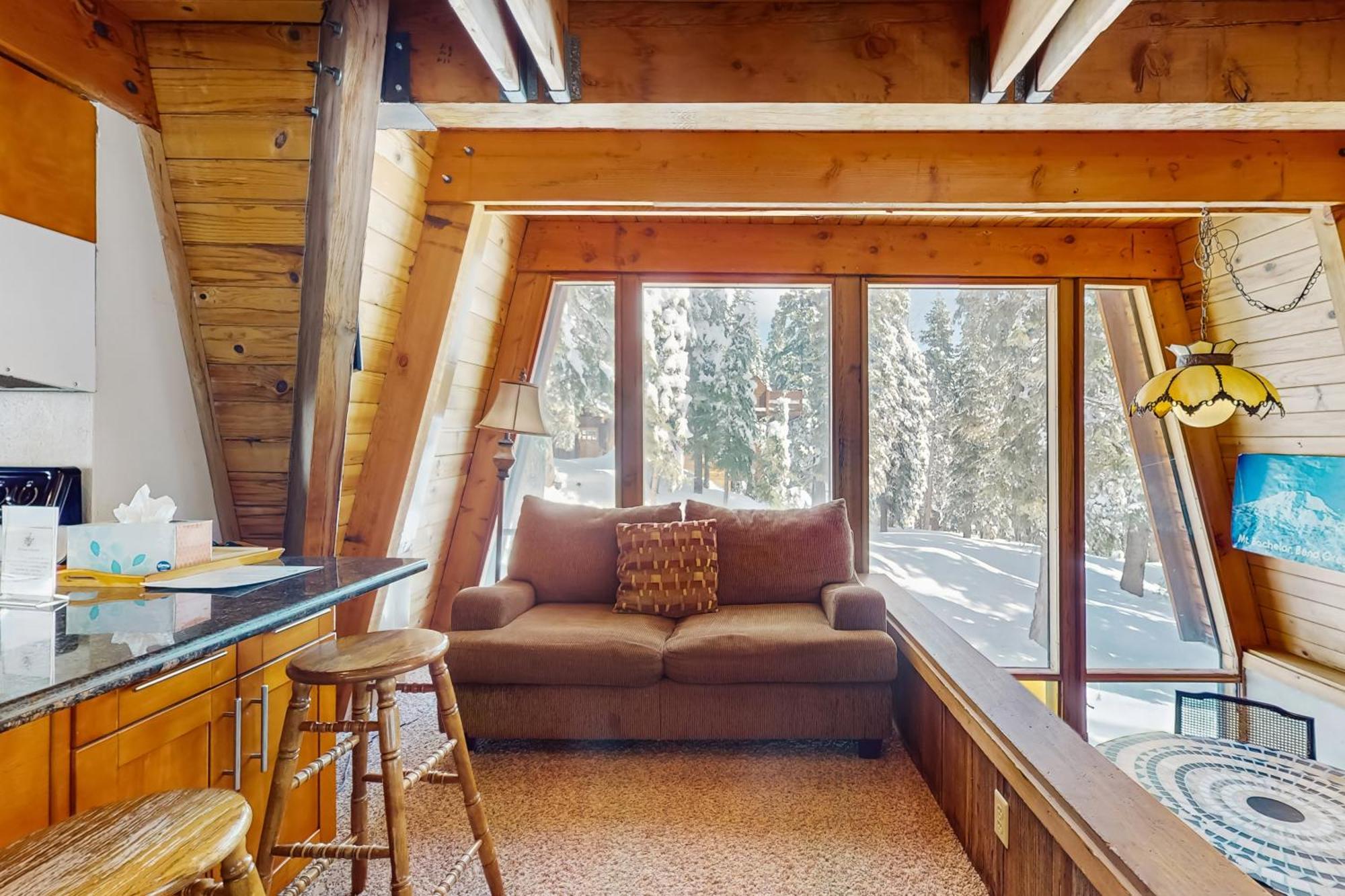 Retro Family Gathering Home In Tahoe Donner トラッキー エクステリア 写真